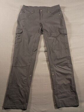 Kuhl Pants Freeflex Roll Up Hiking Gorpcore Outdoors Women's 8 REG Gray Pants